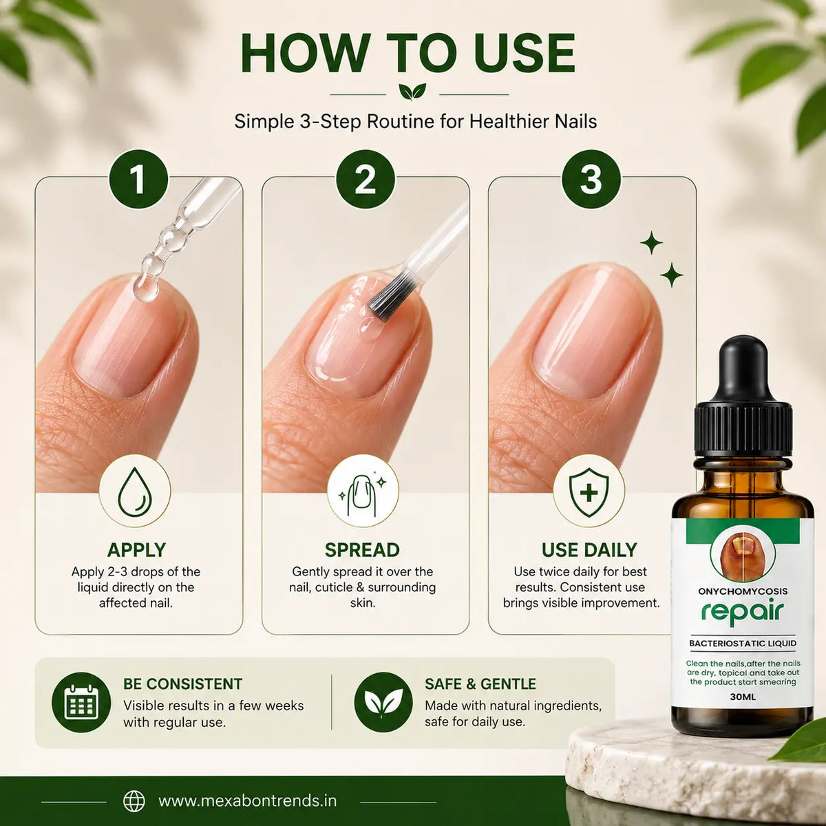 Anti Fungal Nail Repair Serum ( Pack Of 2 )