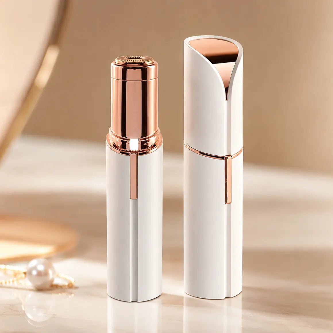 2-in-1 Rechargeable Facial Hair Remover for Women | Safe & Painless
