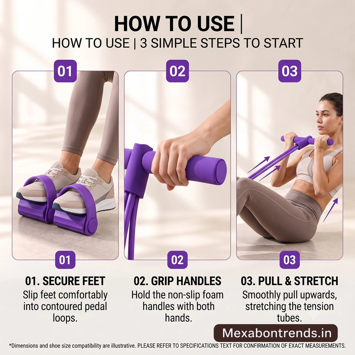 Yoga Pedal Puller Resistance Band Fitness Equipment