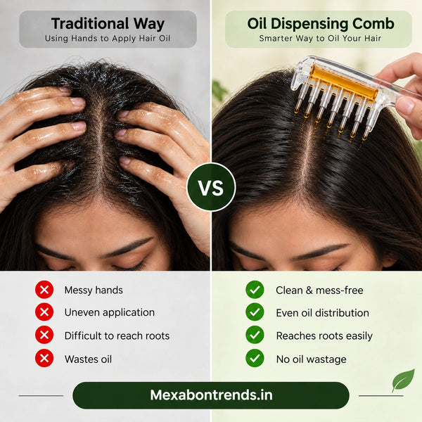 The Smarter Way to Oil Your Hair – Say Goodbye to Messy Hands