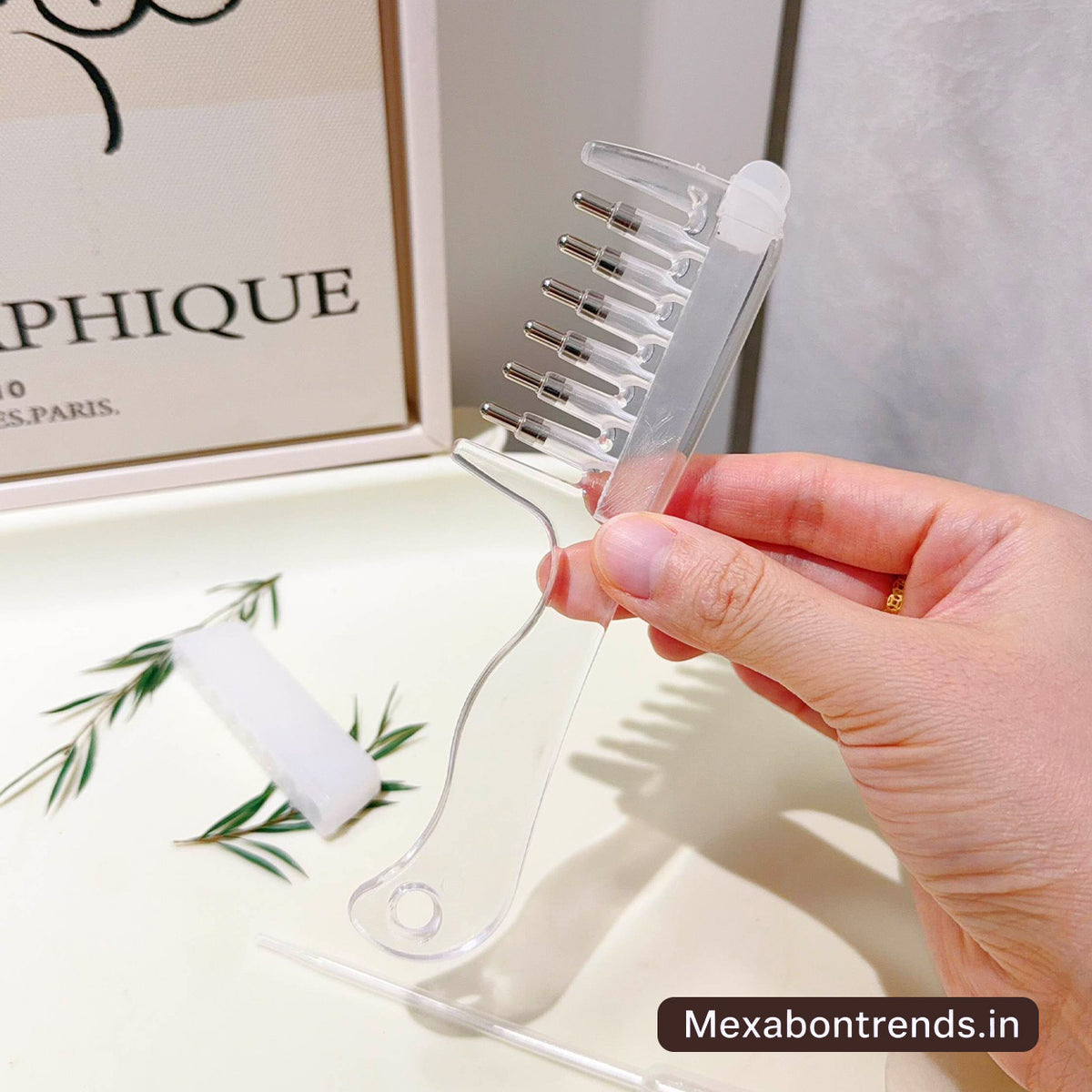 ScalpFlow™ Oil Dispensing Scalp Massage Comb